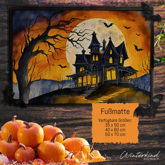 Ein extra gruseliger Empfang– Mit Halloween-Fußmatten in einzigartigen Designs!