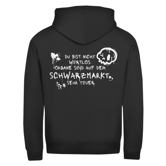 Zipper Hoodie  - Schwarzmarkt