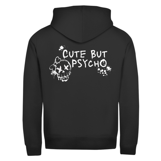 Zipper Hoodie  - cute but psycho