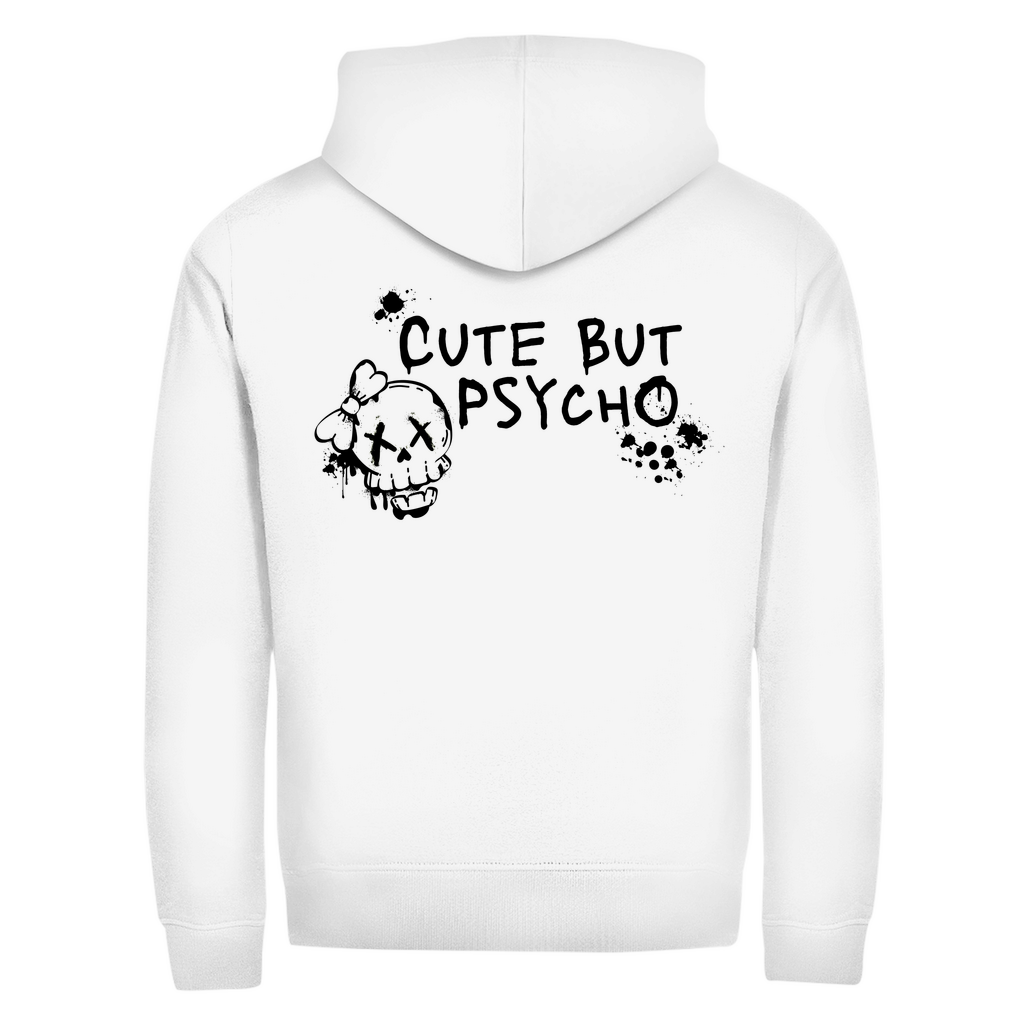 Zipper Hoodie  - cute but psycho