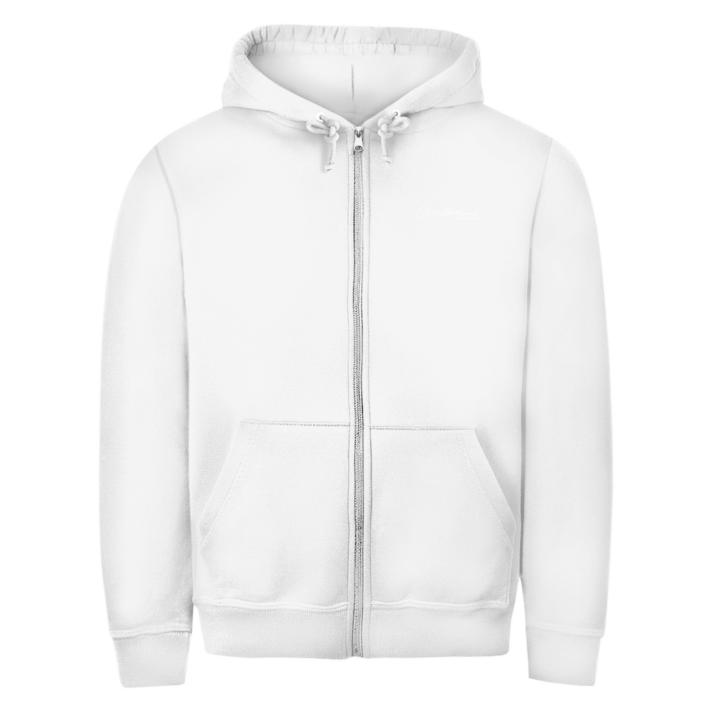 Zipper Hoodie  - Weltkartenherz