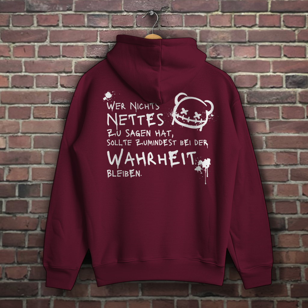 Hoodie -  Nichts Nettes