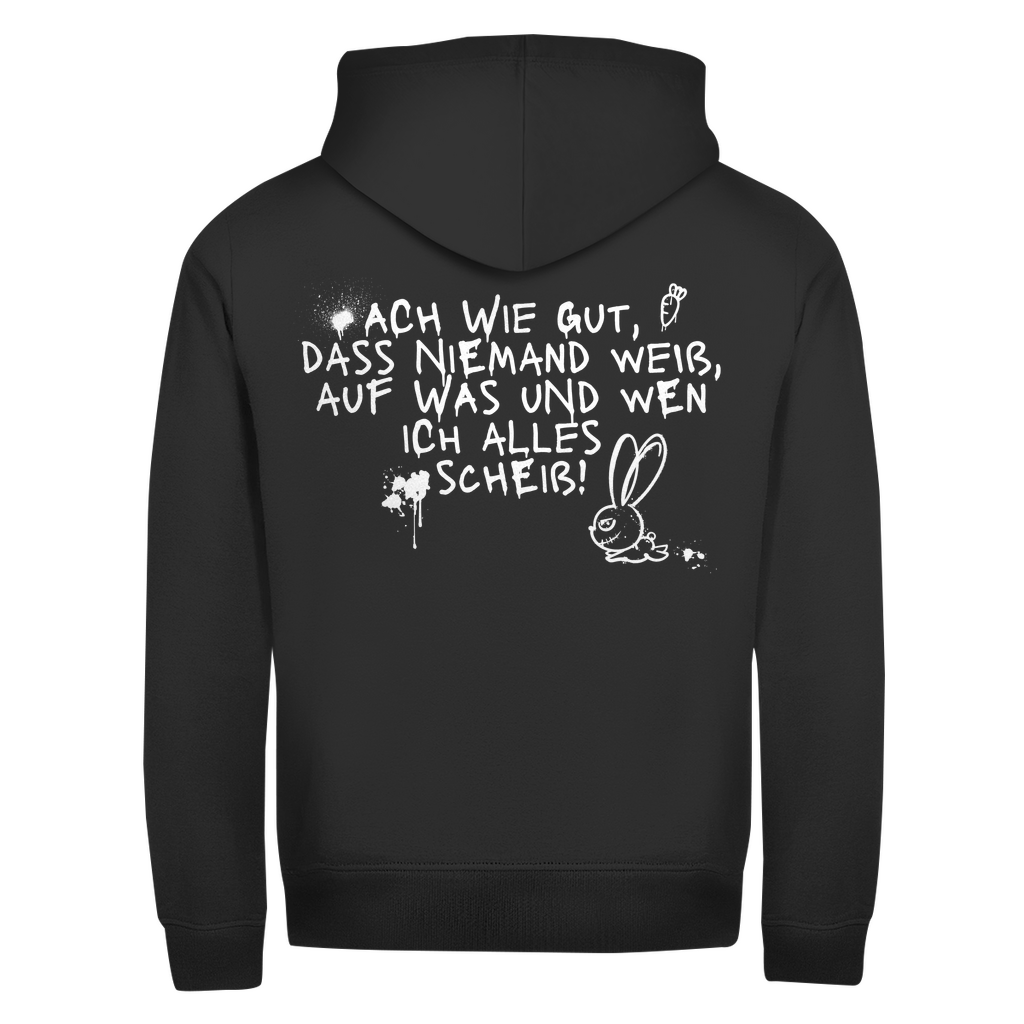 Zipper Hoodie  - Ach wie gut, dass niemand weiß