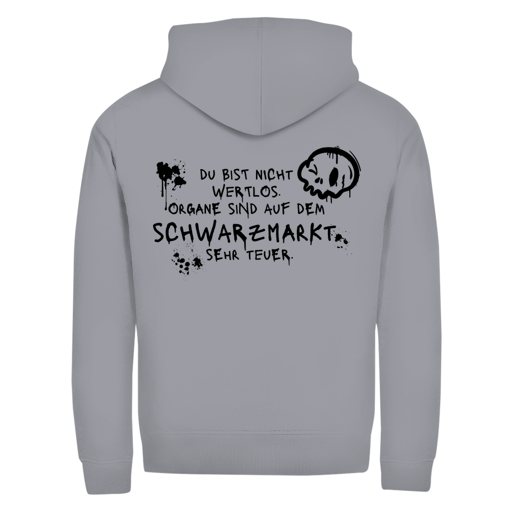 Zipper Hoodie  - Schwarzmarkt