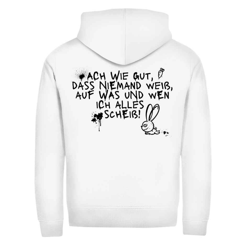 Zipper Hoodie  - Ach wie gut, dass niemand weiß