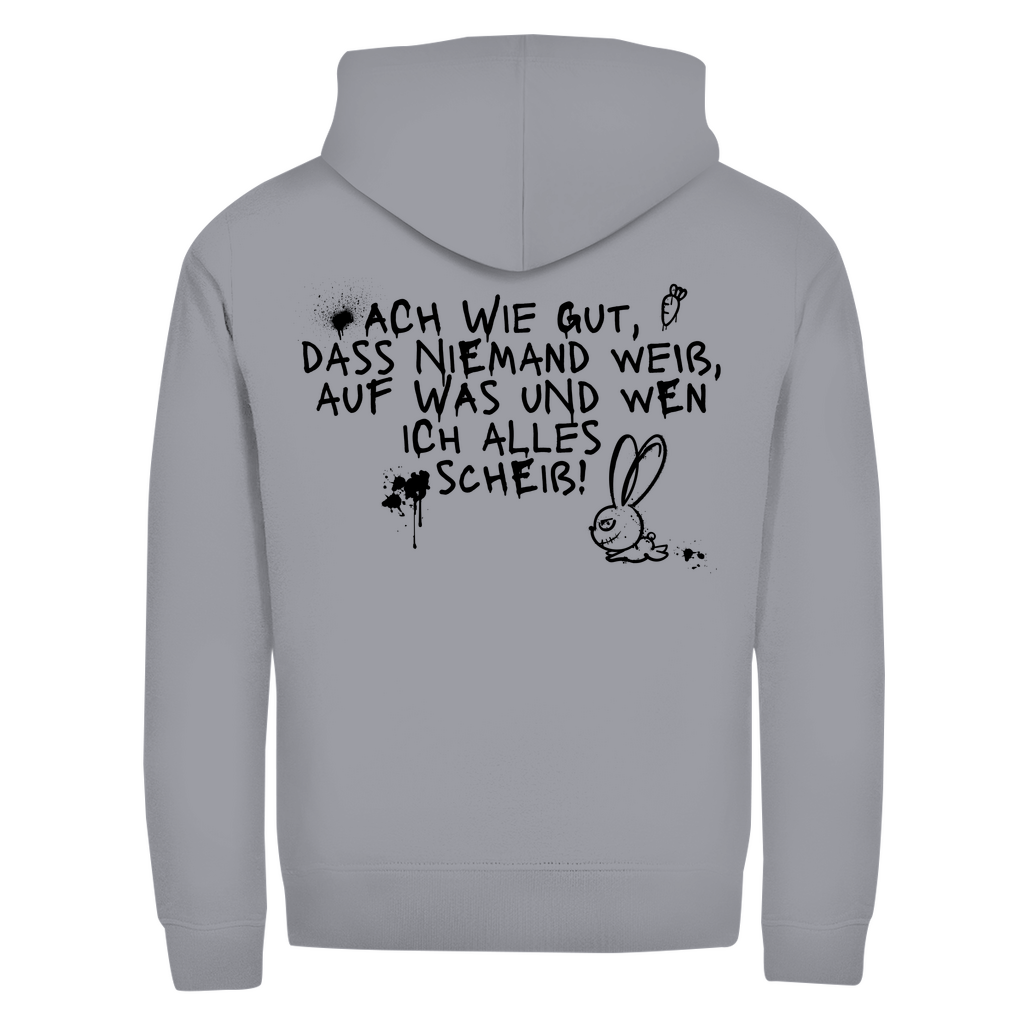 Zipper Hoodie  - Ach wie gut, dass niemand weiß