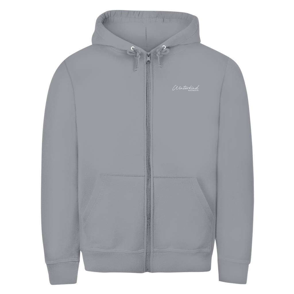 Zipper Hoodie  - Weltkartenherz